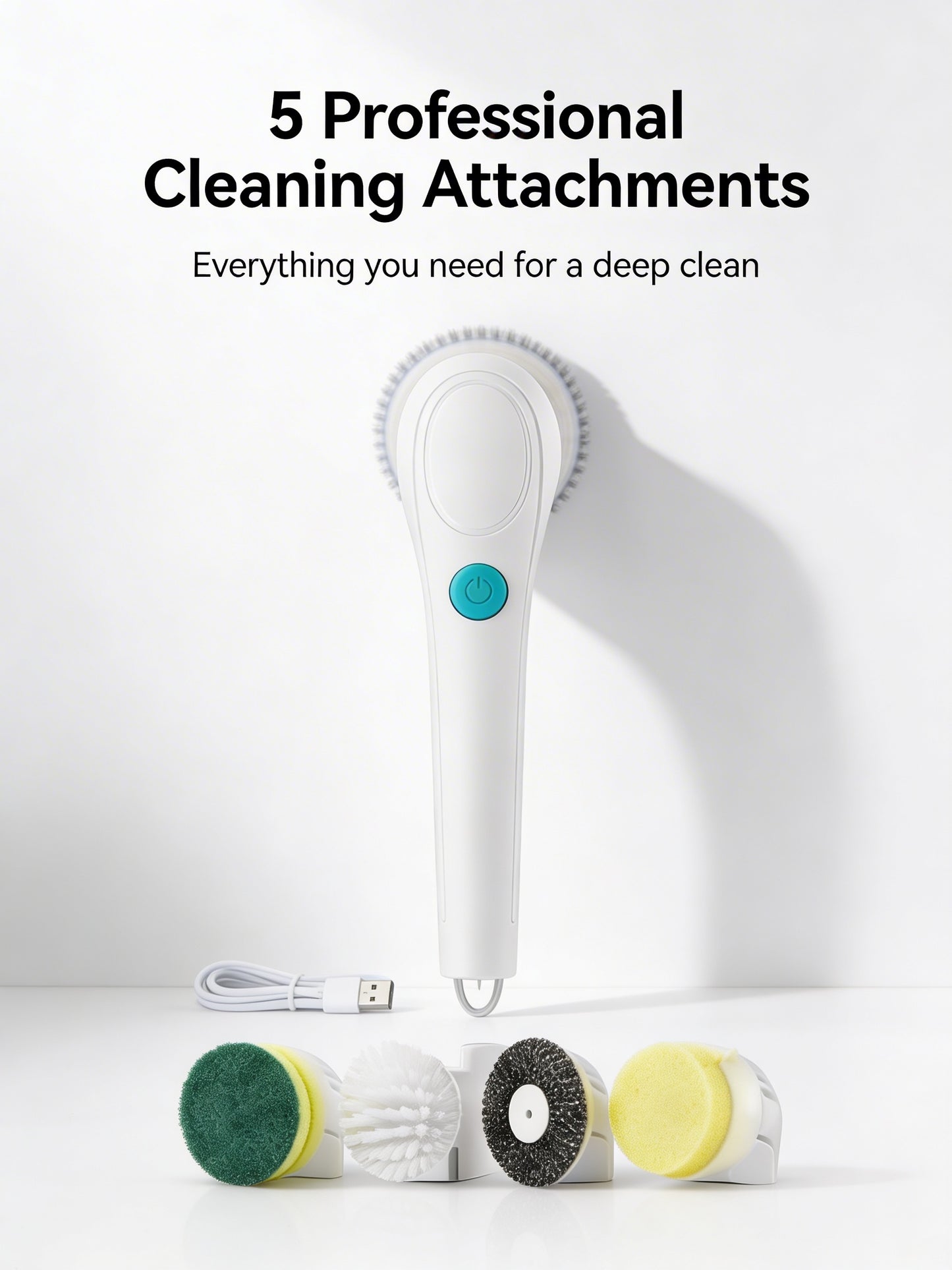 ScrubPro™ Cordless Power Scrubber